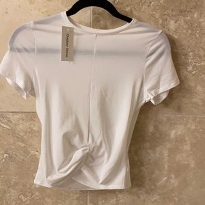 Outdoor voices knotted top NWT